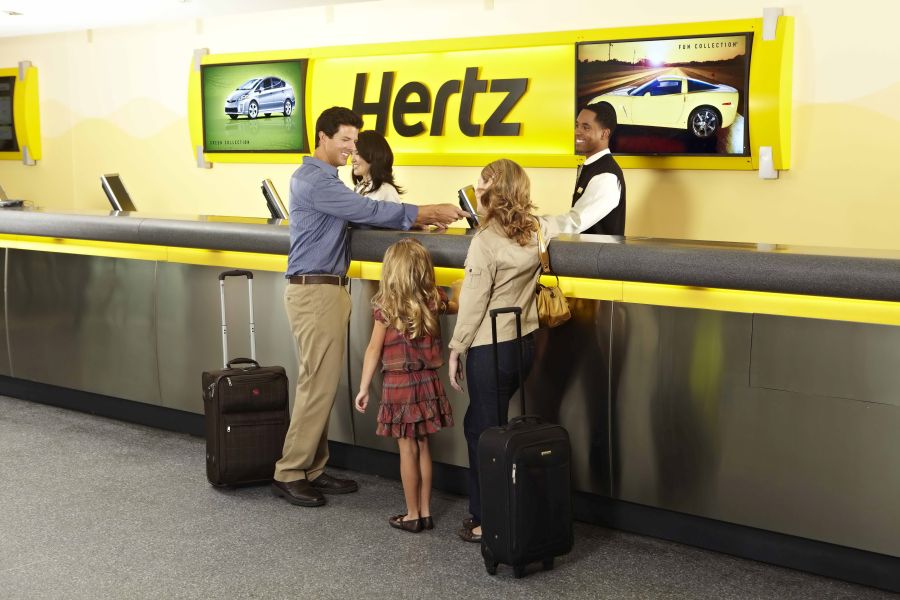 Autohuur Hertz Belfast Noord-Ierland