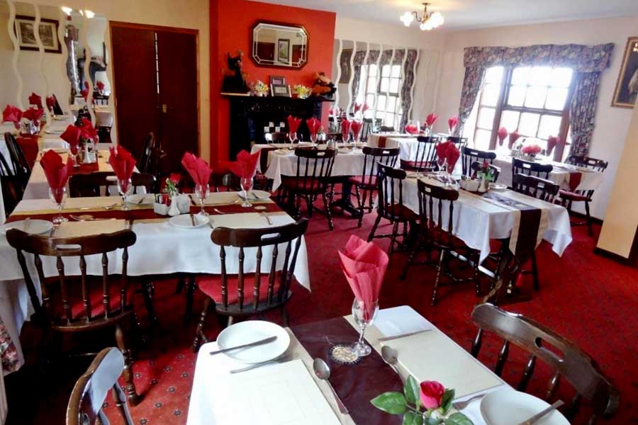 Restaurant, Glenmore House B&B, Ballycastle
