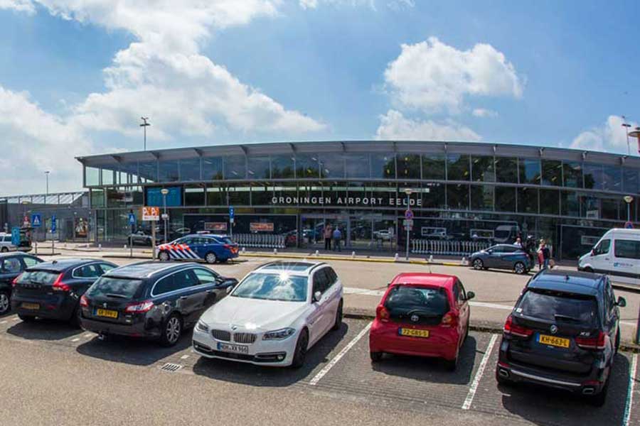 Gratis parkeren bij vertrek vanaf Groningen Airport