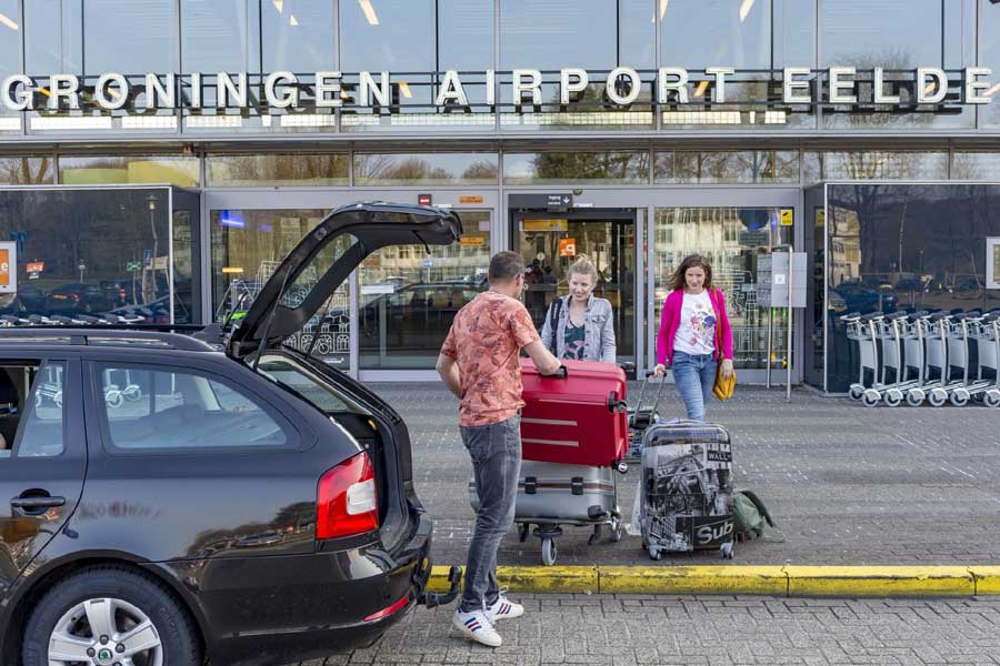 Bagage inbegrepen vanaf Groningen Airport