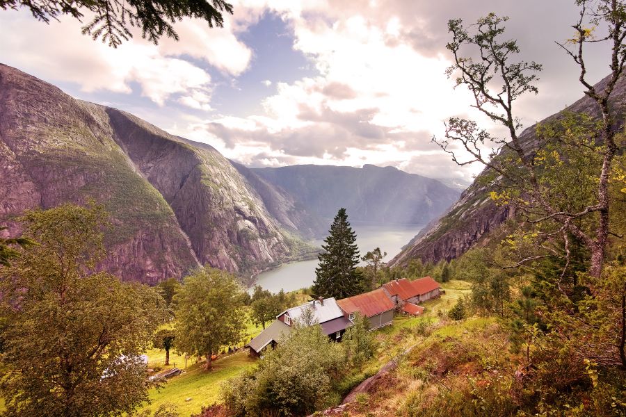 Hardangerfjord, Noorwegen 