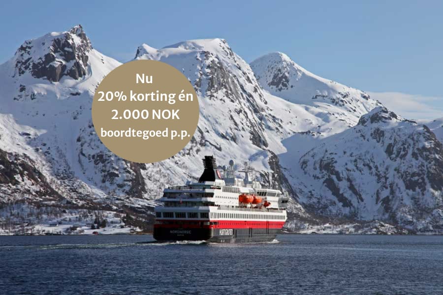 Hurtigruten Noorderlichtreis Noordwaarts
