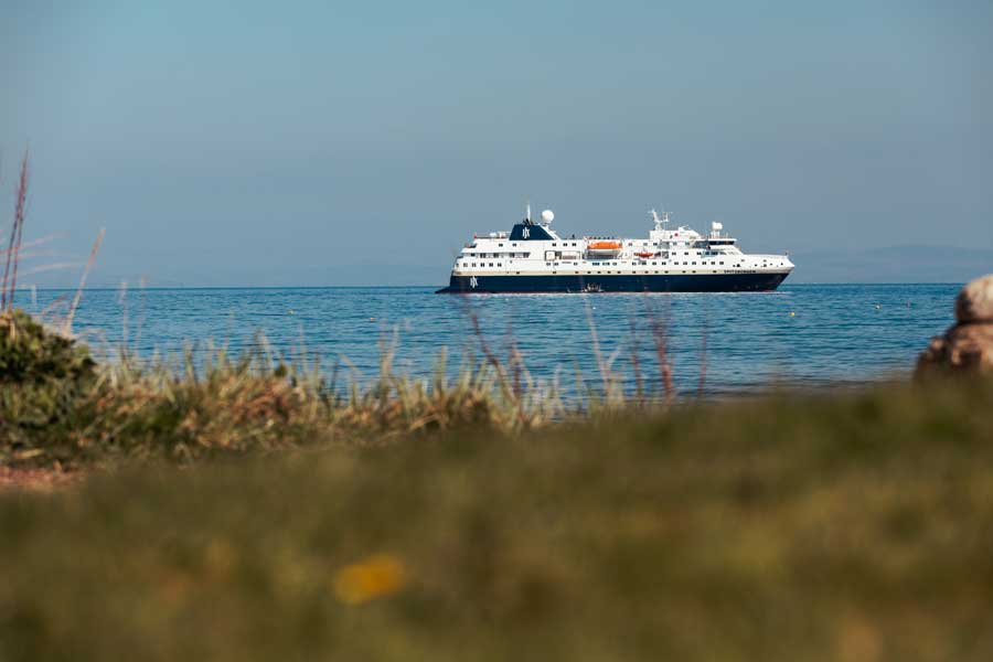 MS Spitsbergen in Schotland