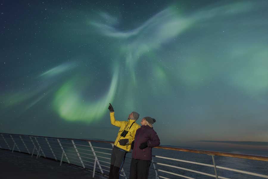 Hurtigruten Noorderlichtreis Tromsø - Kirkenes - Tromsø afbeelding