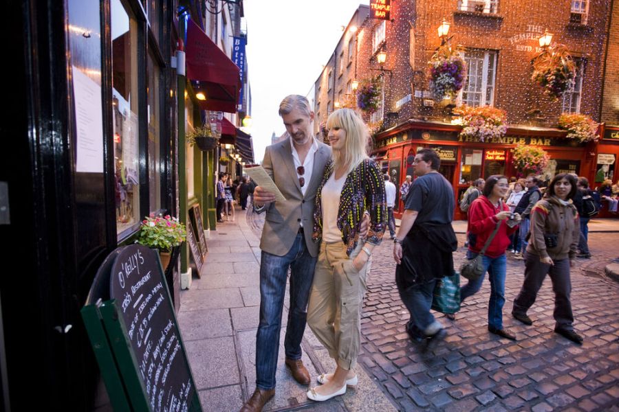 Dublin Temple Bar autorondreis Ierland B&B