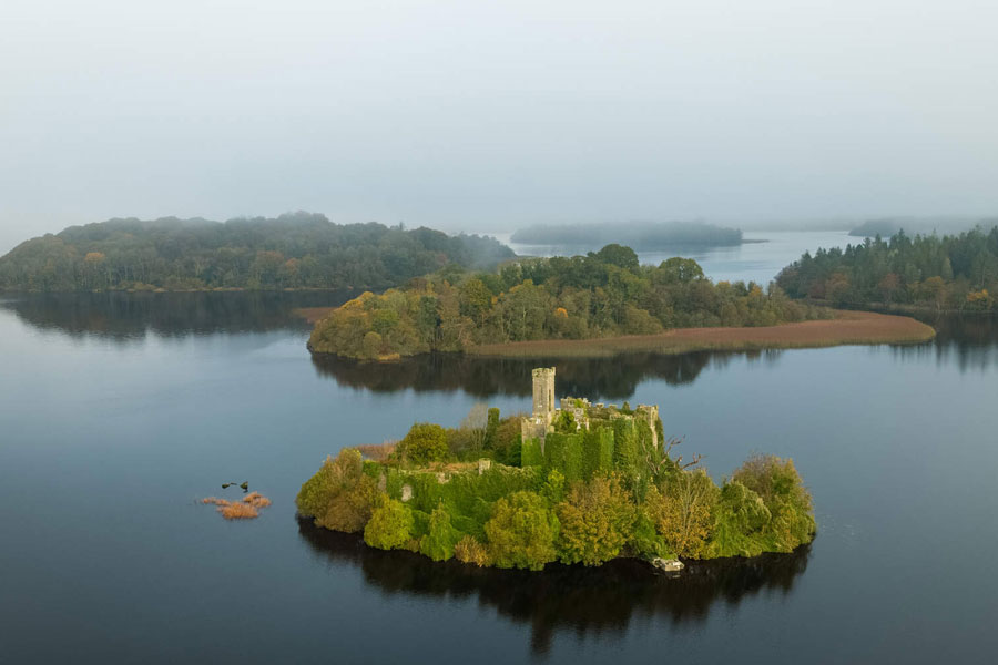 McDermotts Castle, Lough Key co. Roscommon, B&B autorondreis Ireland West