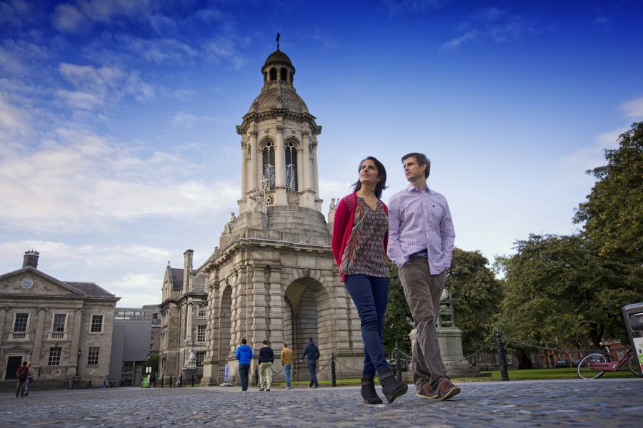 Dublin Trinity College rondreis Ierland afwisselend verblijf