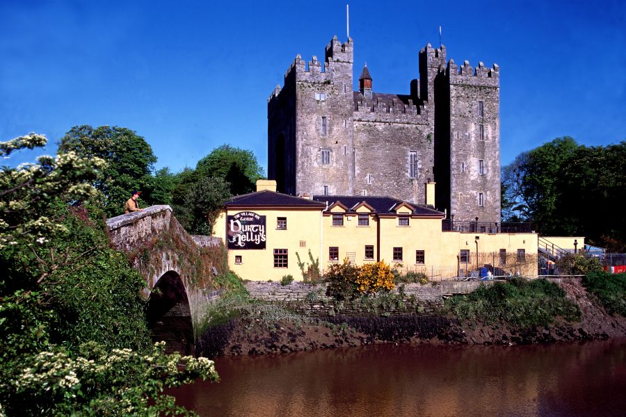 Bunratty Castle autorondreis Ierland afwisselend verblijf
