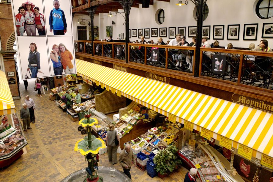 Cork English Market autorondreis Ierland afwisselend verblijf