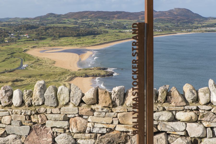 Donegal Ballymastocker strand rondreis Ierland afwisselend verblijf