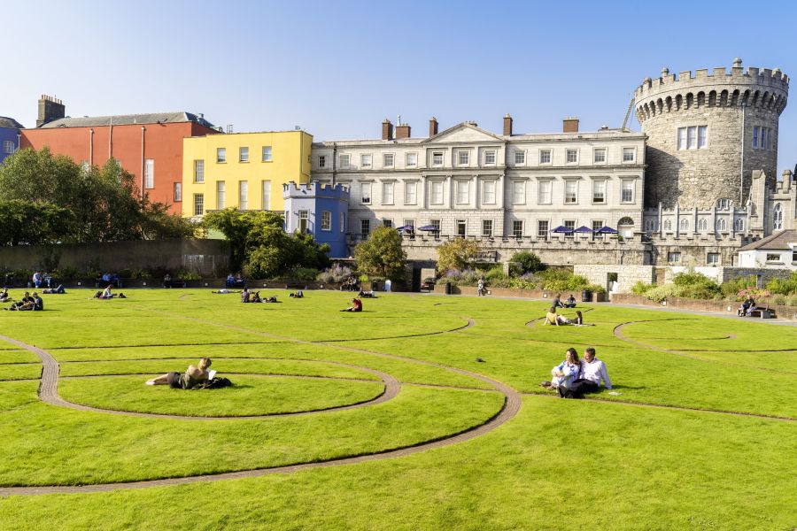 Dublin Castle rondreis Ierland afwisselend verblijf