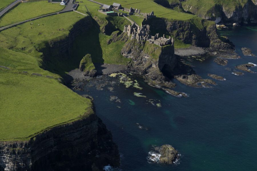 Dunluce Castle rondreis Ierland afwisselend verblijf