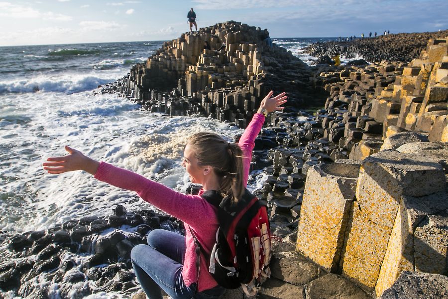 Giant’s Causeway, budgetreis per bus Ierland