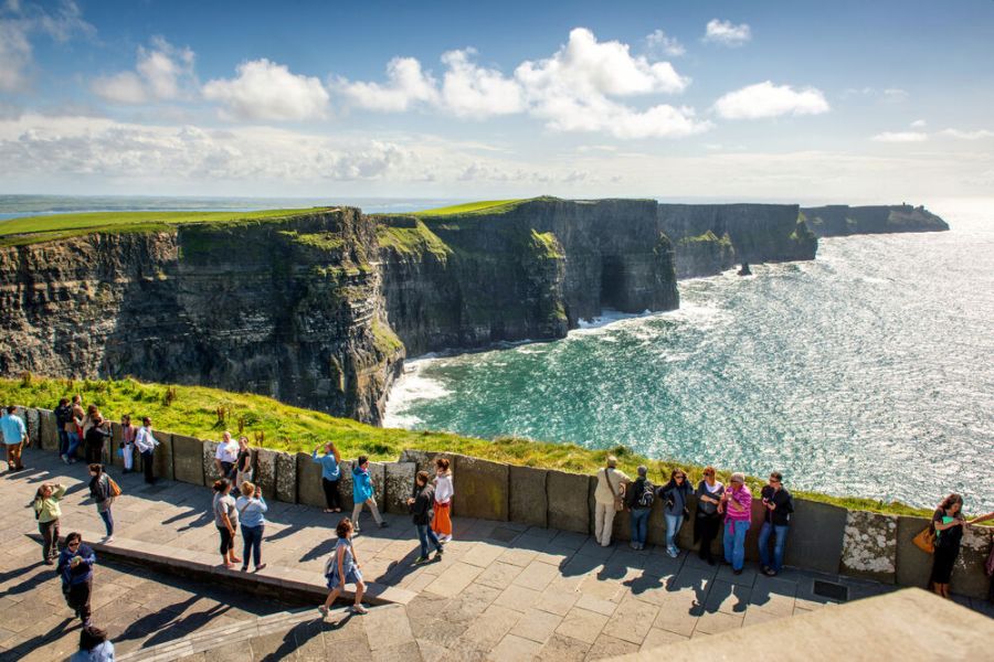 Cliffs Of Moher, vlieg/busrondreis Schotland & Ierland
