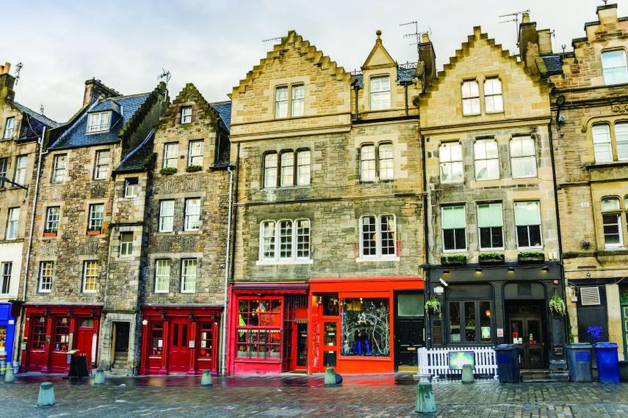 Edinburgh, vlieg/busrondreis Schotland & Ierland