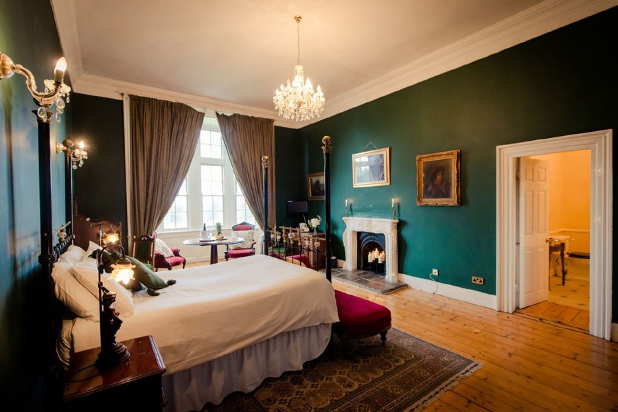 Castle room, Kinnitty Castle, combinatiereis Dublin & Kinnitty Castle