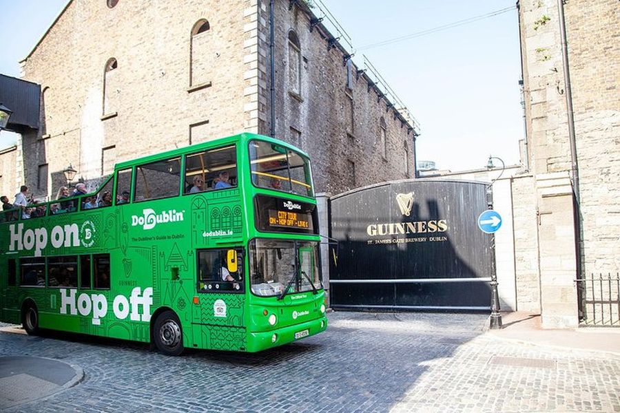 Dublin Hop-On Hop-Off  Bus City Tour