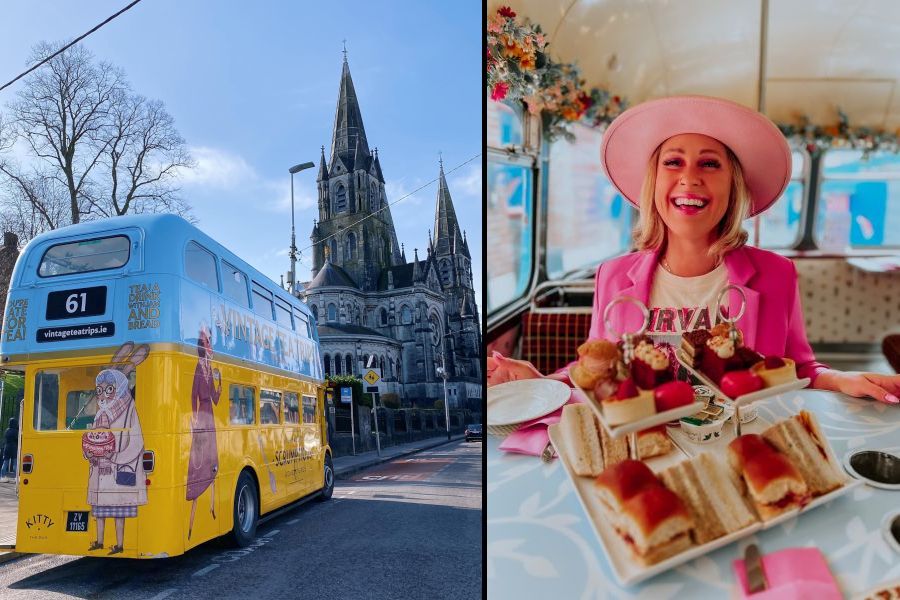Vintage Tea Trips - Dublin dubbeldekker