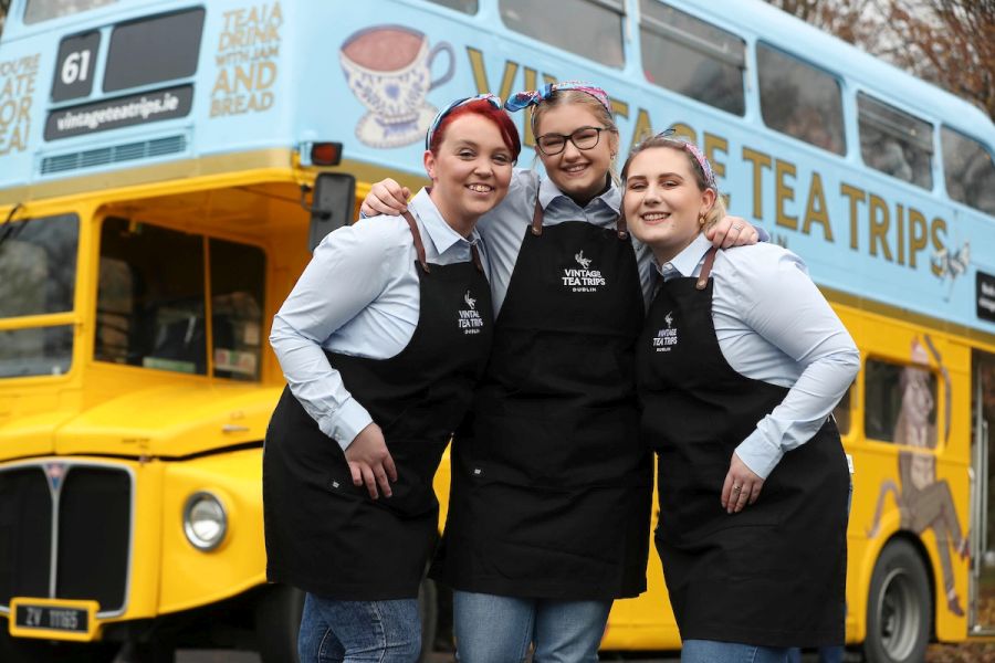 Vintage Tea Trips - Dublin dubbeldekker