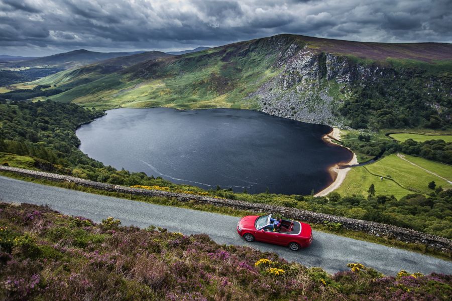 Wicklow Mountains autorondreis Ierland luxe