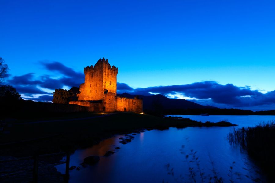 Killarney Ross Castle autorondreis Ierland luxe