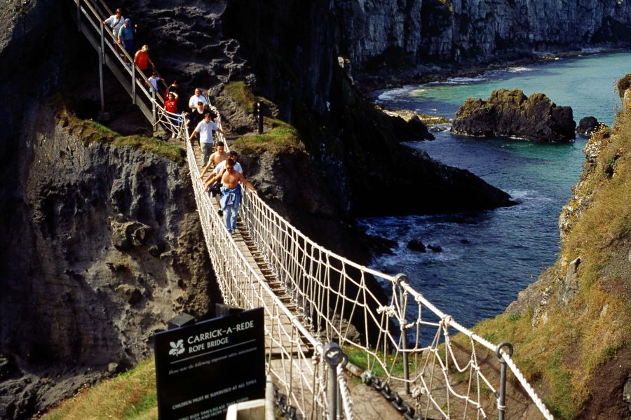 Carrick-a-Rede ropebridge Antrim Coast & Belfast