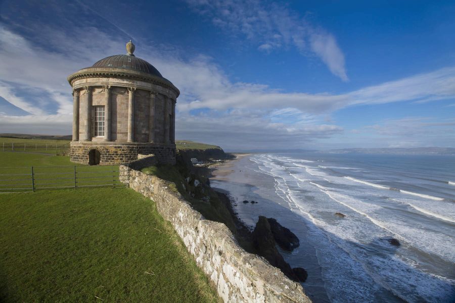 Mussenden Temple Downhill - Dragonstone autorondreis Ierland Game of Thrones