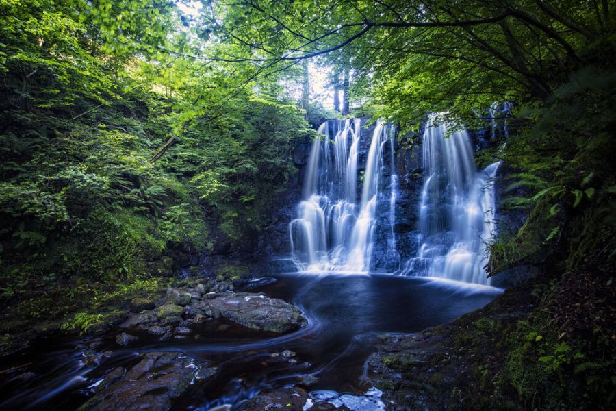 Glenariff Forest Park autorondreis Ierland Game of Thrones