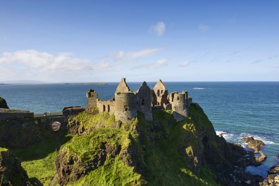 Dunluce Castle autorondreis Ierland Game of Thrones