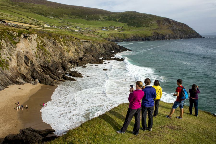 Dingle Slea Head strand autorondreis Ierland luxe