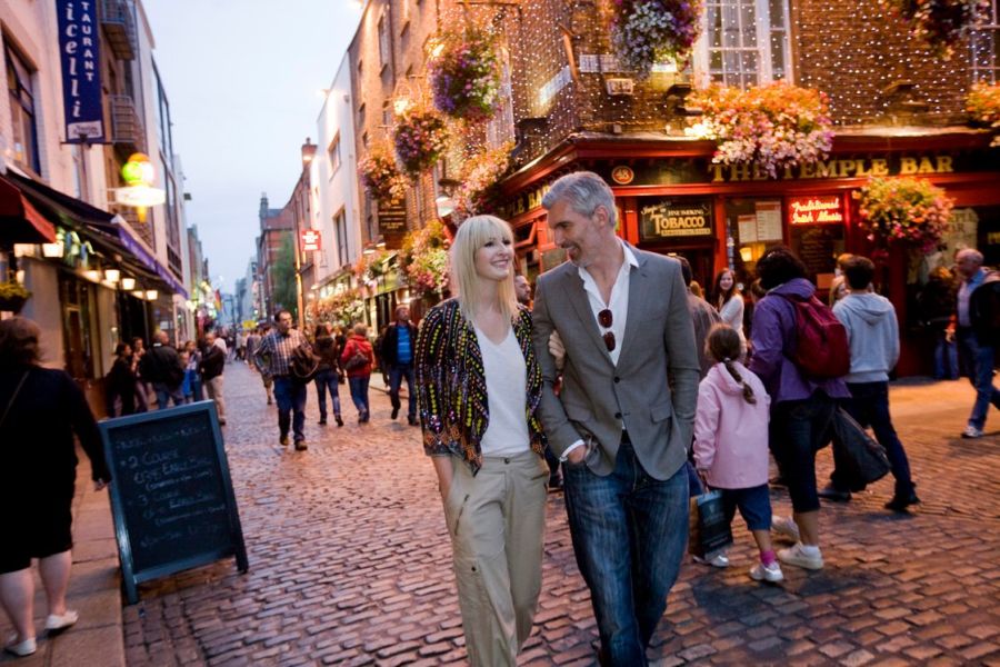 Dublin Temple Bar autorondreis Ierland luxe