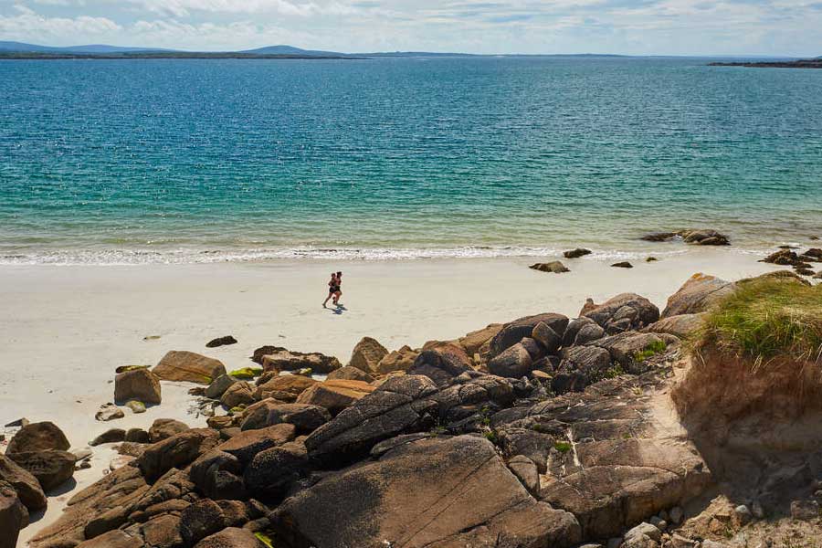 Gurteen Beach in Connemara