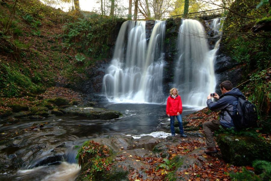 Glenariff Forest Park Ierland autorondreis met eigen auto en ferry