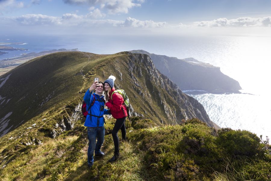 Slieve League autorondreis Ierland Inns