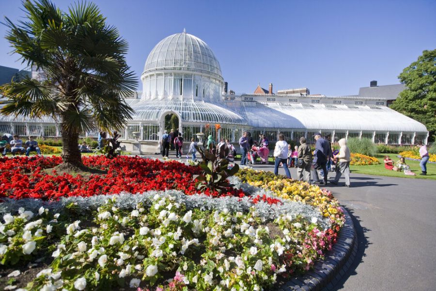 Belfast Botanic Gardens autorondreis Ierland Inns