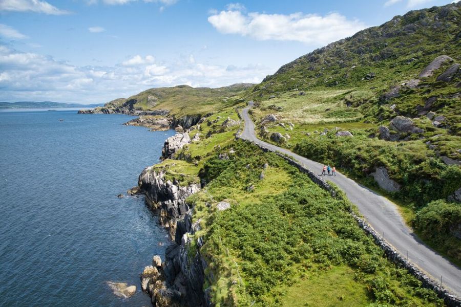 Beara Wandeltrektochten Ierland met bagagevervoer