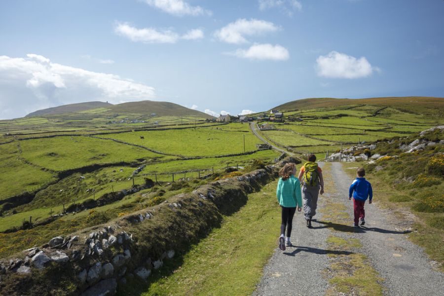 Beara Wandeltrektochten Ierland met bagagevervoer