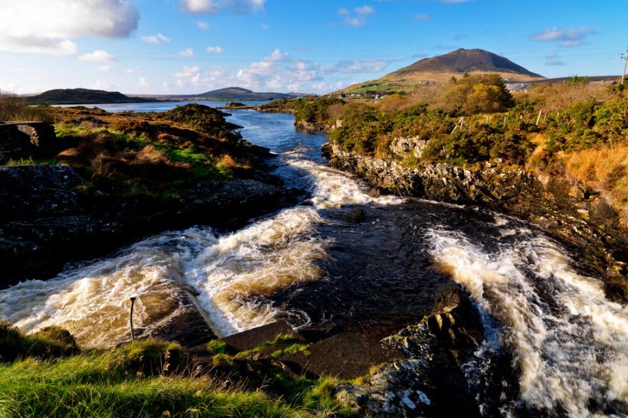 Rivier Connemara gebergte