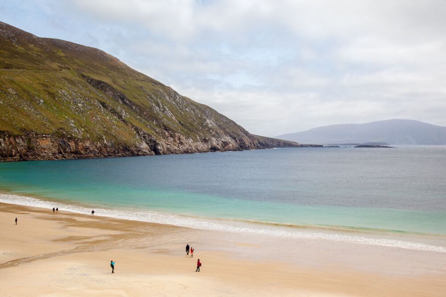 Achill Island strand autorondreis Ierland vakantiewoningen