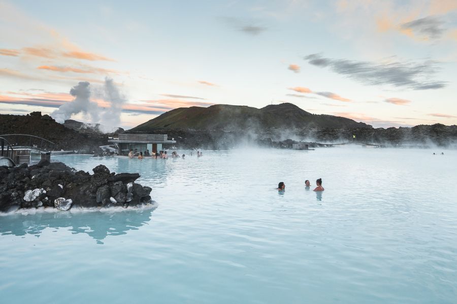 Blue Lagoon, busrondreis IJsland