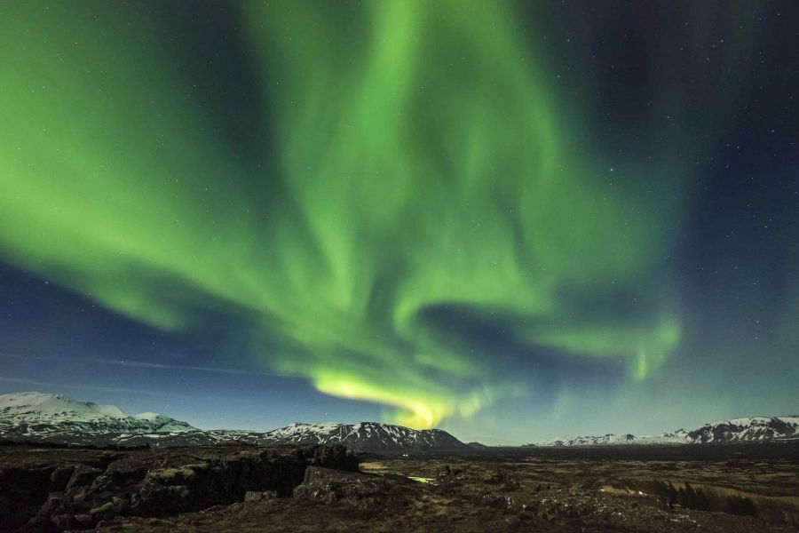 Noorderlicht, busrondreis IJsland