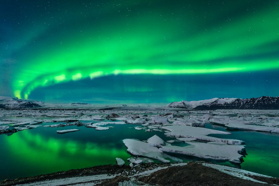 Jokulsarlon Glacier Lagoon, busrondreis IJsland