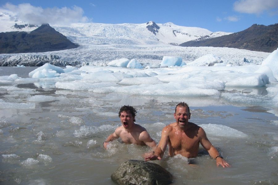 Jökulsarlon Glacier Lagoon, busrondreis IJsland