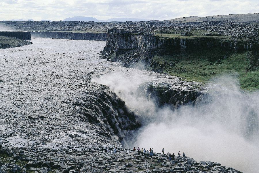 Dettifoss, busrondreis IJsland