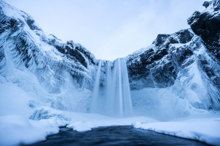 Seljalandsfoss waterval, busrondreis IJsland
