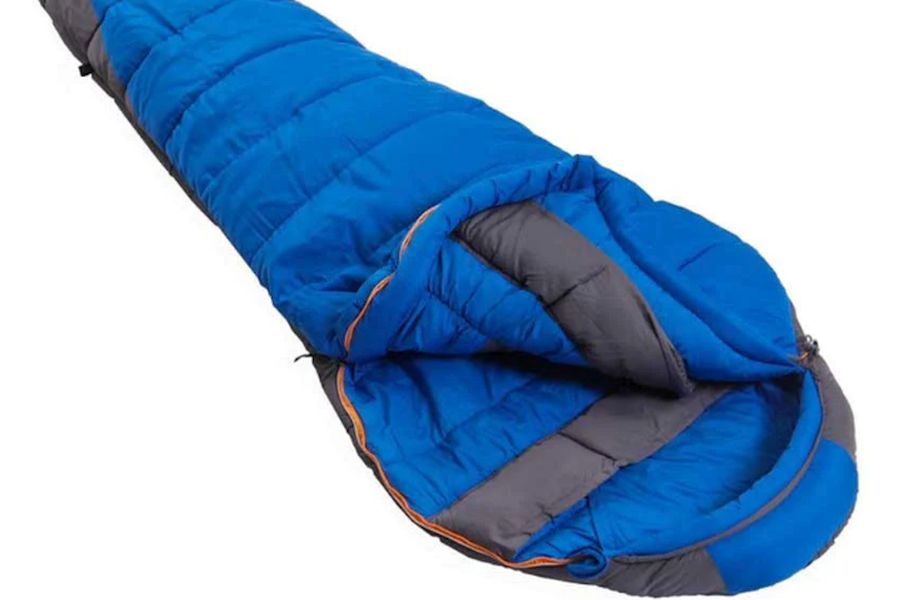 Kampeeruitrusting incl. tent, mat en slaapzakken