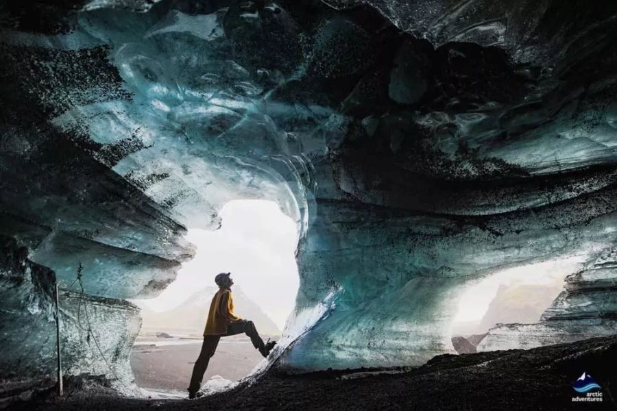 Ice Cave Under The Volcano Tour Vik