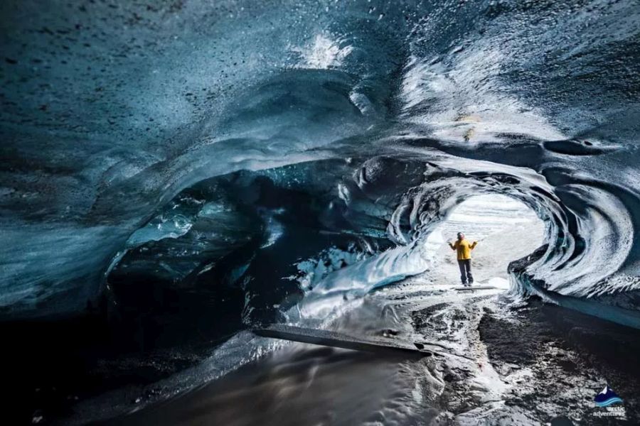 Ice Cave Under The Volcano Tour Vik