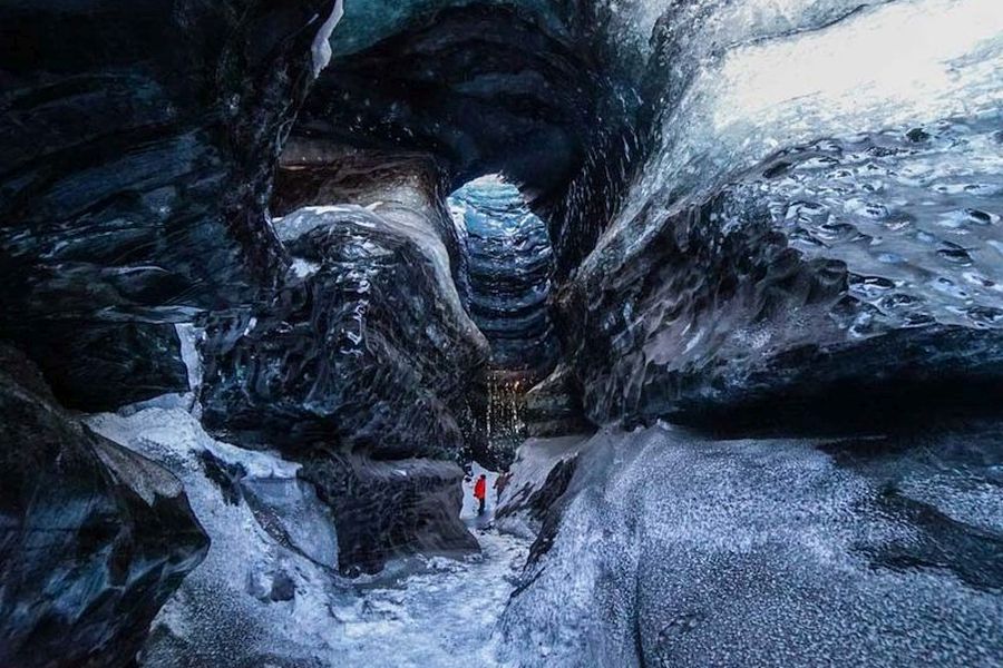 Ice Cave Under The Volcano Tour Vik