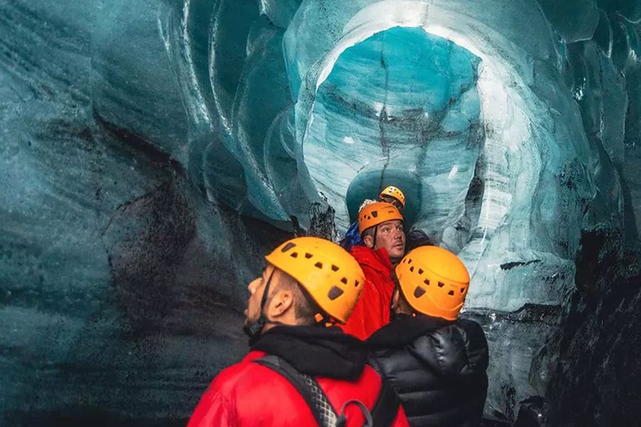 Ice Cave Under The Volcano Tour Vik